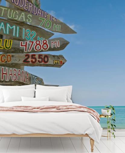 Mural Cartel indicador de Key West