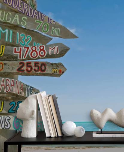 Mural Cartel indicador de Key West