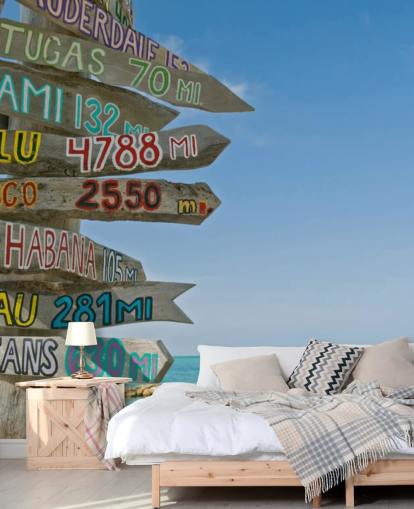 Key West Signpost Mural