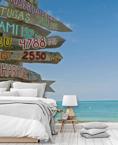 Key West Signpost Mural
