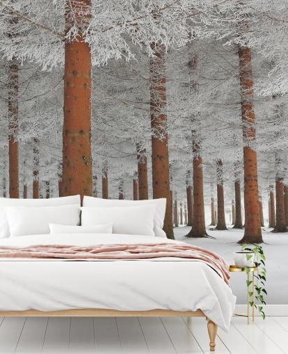 In White Wall Mural Wallpaper In White Wall Mural Wallpaper