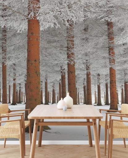 I White Wall Mural Bakgrunn I White Wall Mural Bakgrunn