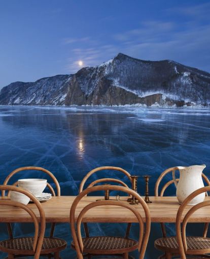 Frozen Lake Taustakuva