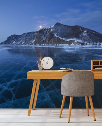 Frozen Lake Baggrund