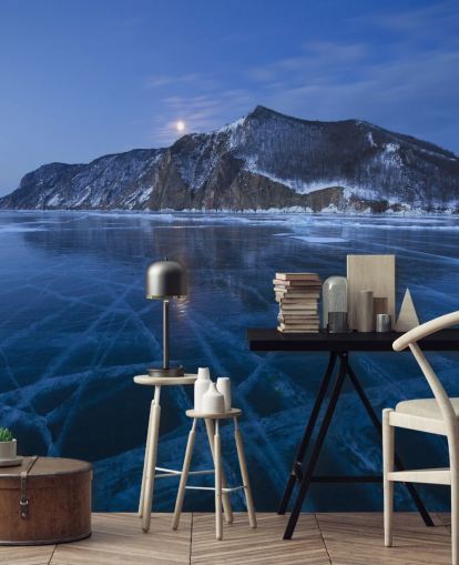 Frozen Lake Bakgrunn