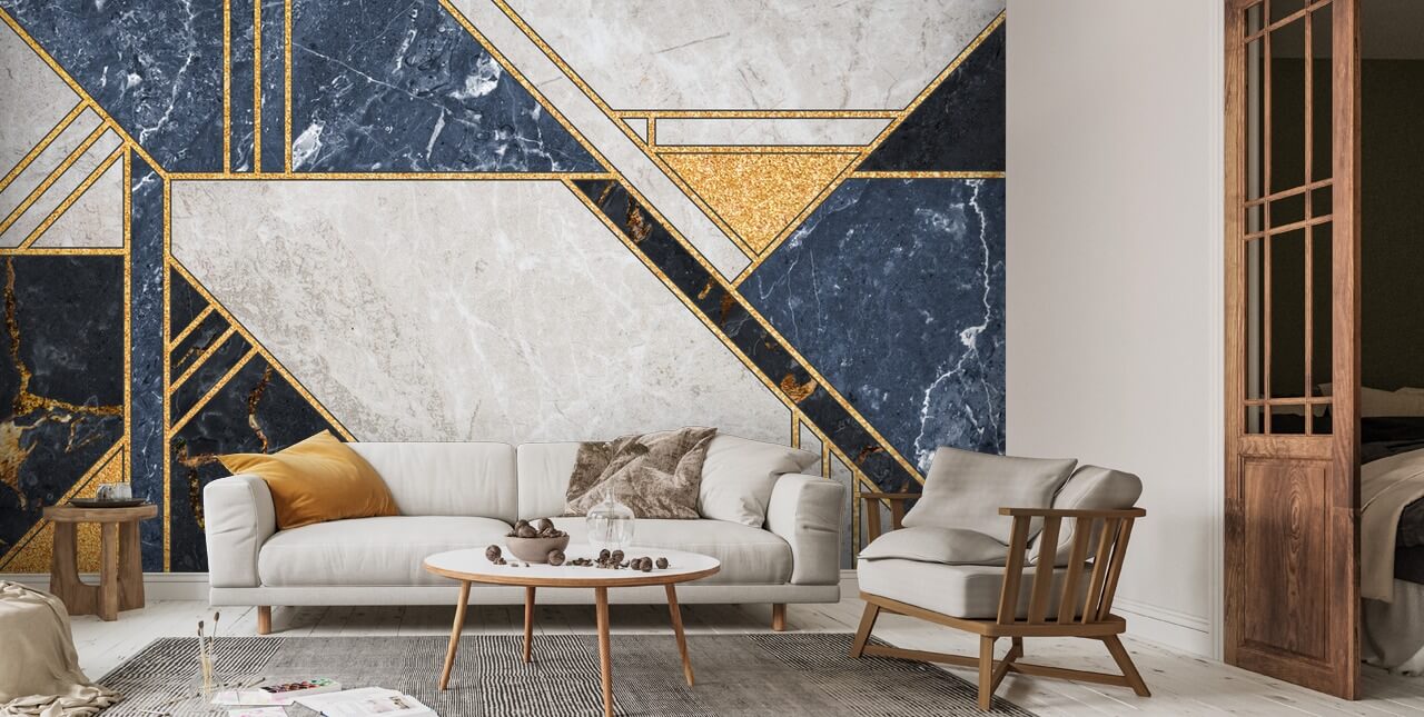 Art Deco Style Wall Mural