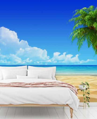 Paradise Beach Baggrund Paradise Beach Baggrund