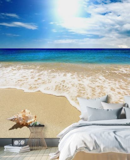 Beach and Shell Wallpaper