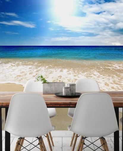 Beach and Shell Wallpaper