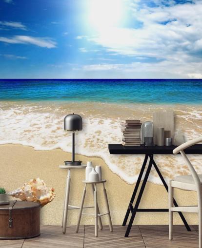 Beach and Shell Wallpaper