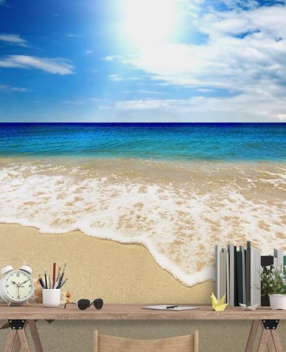 Beach and Shell Wallpaper