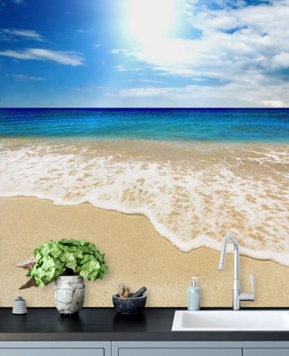 Beach and Shell Wallpaper Beach and Shell Wallpaper