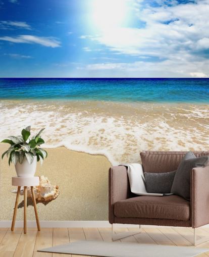 Beach and Shell Wallpaper Beach and Shell Wallpaper