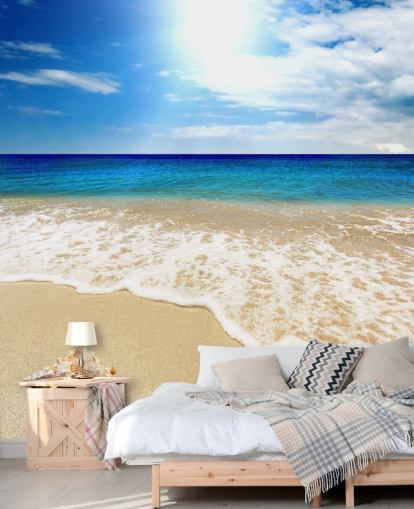 Beach and Shell Wallpaper