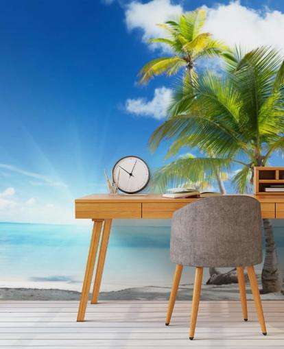 Karibiska havet väggmålning