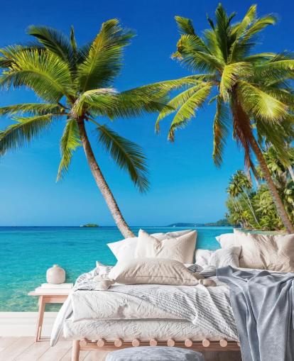 Tropical Beach Mural