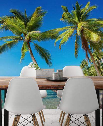 Tropischer Strand Fototapete