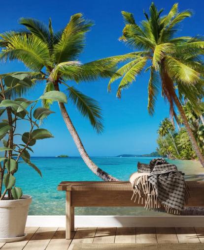 mural playa tropical mural playa tropical