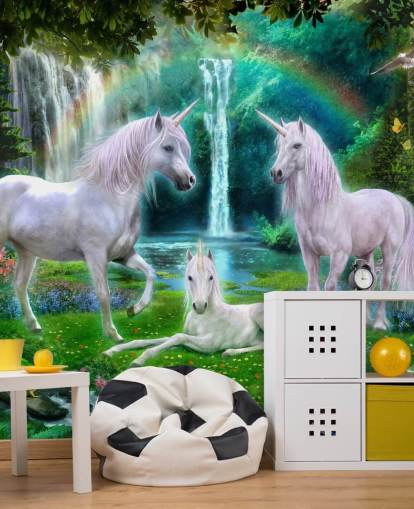 unicornios sentados junto a un fondo de pantalla unicornios sentados junto a un fondo de pantalla