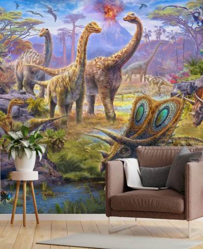 dinosaur landscape wallpaper dinosaur landscape wallpaper