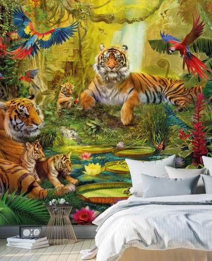 fondos de escritorio tiger jungle