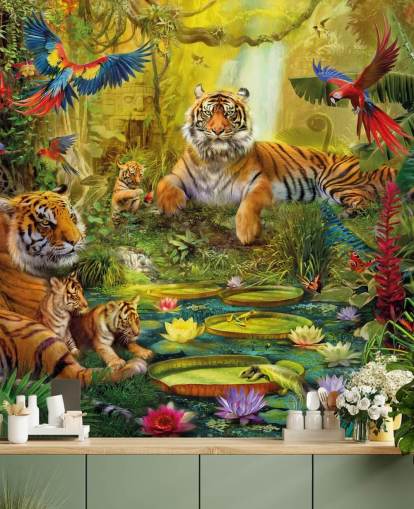 fondos de escritorio tiger jungle