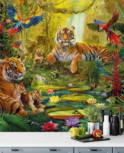 fondos de escritorio tiger jungle