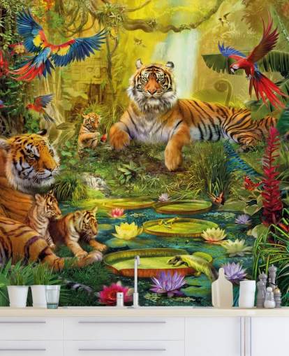 fondos de escritorio tiger jungle