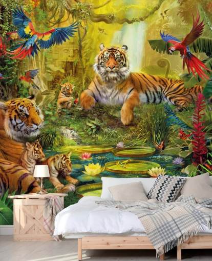 fondos de escritorio tiger jungle