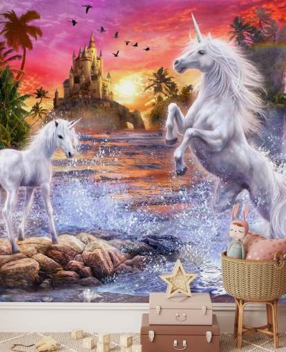 Unicorn Foss Sunset Unicorn Mural Unicorn Foss Sunset Unicorn Mural