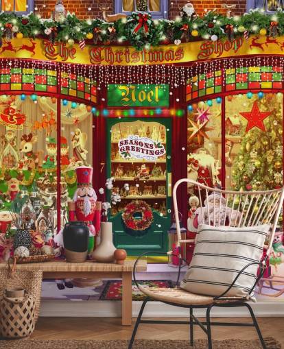 Weihnachtsladen Fronttapete