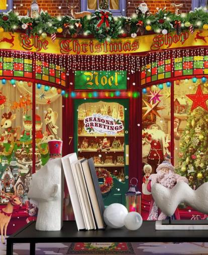 Weihnachtsladen Fronttapete