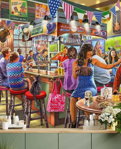 american bar wallpaper