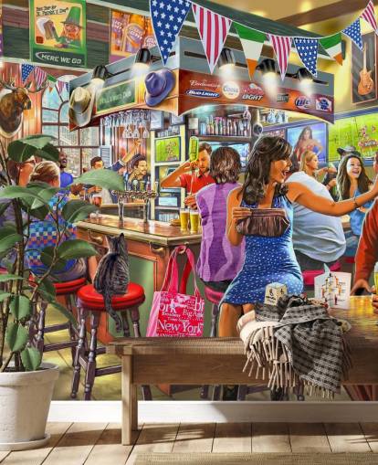 american bar wallpaper