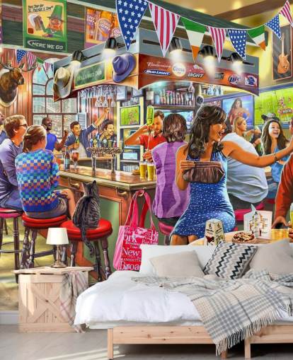 american bar wallpaper