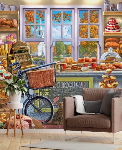 cake and bread shop interior wallpaper cake and bread shop interior wallpaper