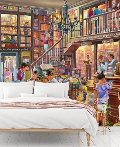 papel de parede book shop cafe papel de parede book shop cafe