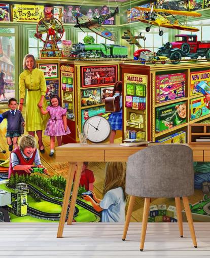 inside of a vintage toy shop wallpaper inside of a vintage toy shop wallpaper