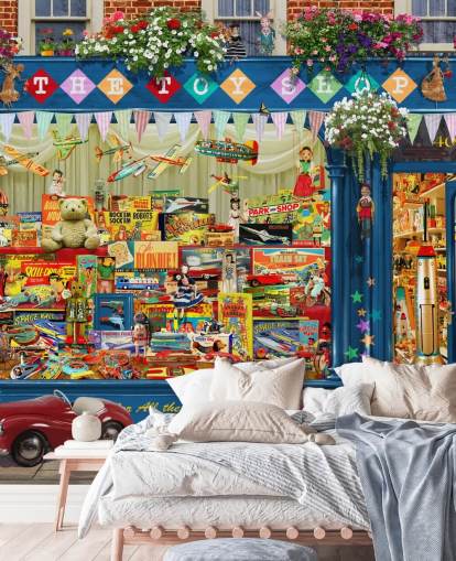 fondo de pantalla de tienda de juguetes