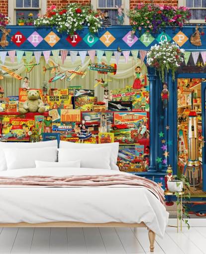 fondo de pantalla de tienda de juguetes