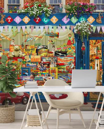 fondo de pantalla de tienda de juguetes