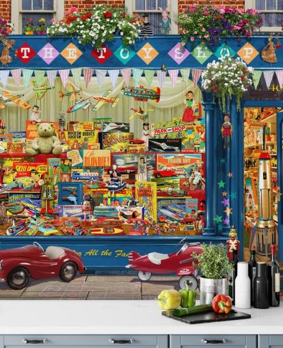 fondo de pantalla de tienda de juguetes