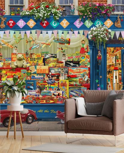 fondo de pantalla de tienda de juguetes