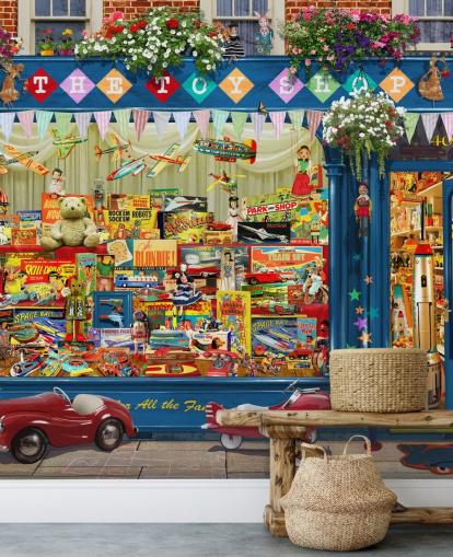 fondo de pantalla de tienda de juguetes