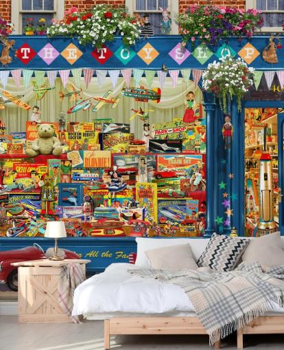 toy shop front wallpaper