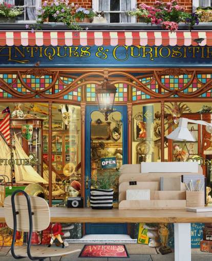 carta da parati per facciate negozio