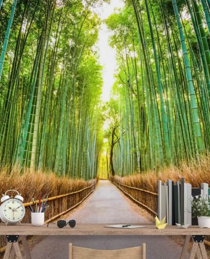 Forêt de bambous de Kyoto, Japon Forêt de bambous de Kyoto, Japon