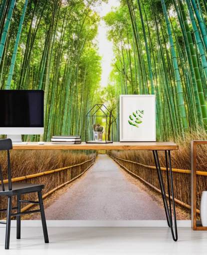 Floresta de bambu de Kyoto, Japão