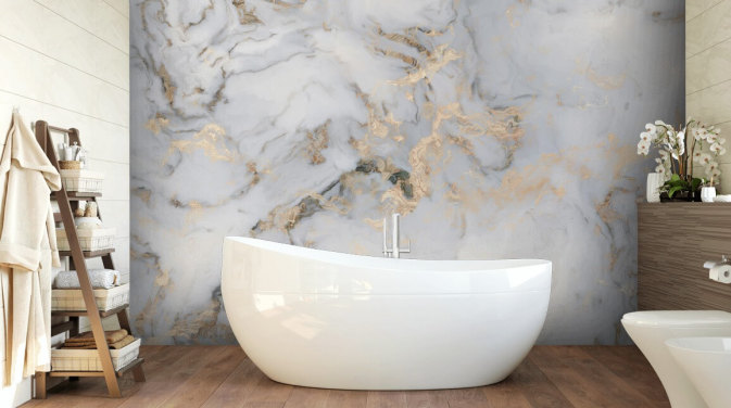 Bathroom Wallpaper Murals | Wallsauce UK