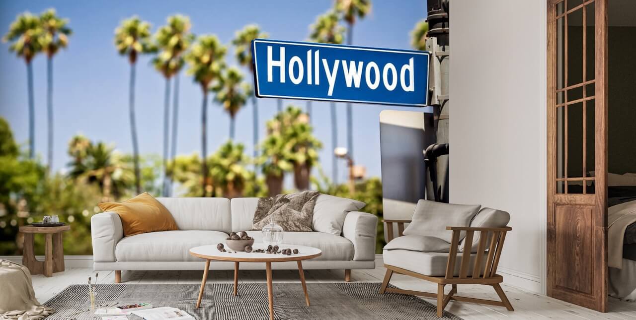 Hollywood Sign Wallpaper | Wallsauce US